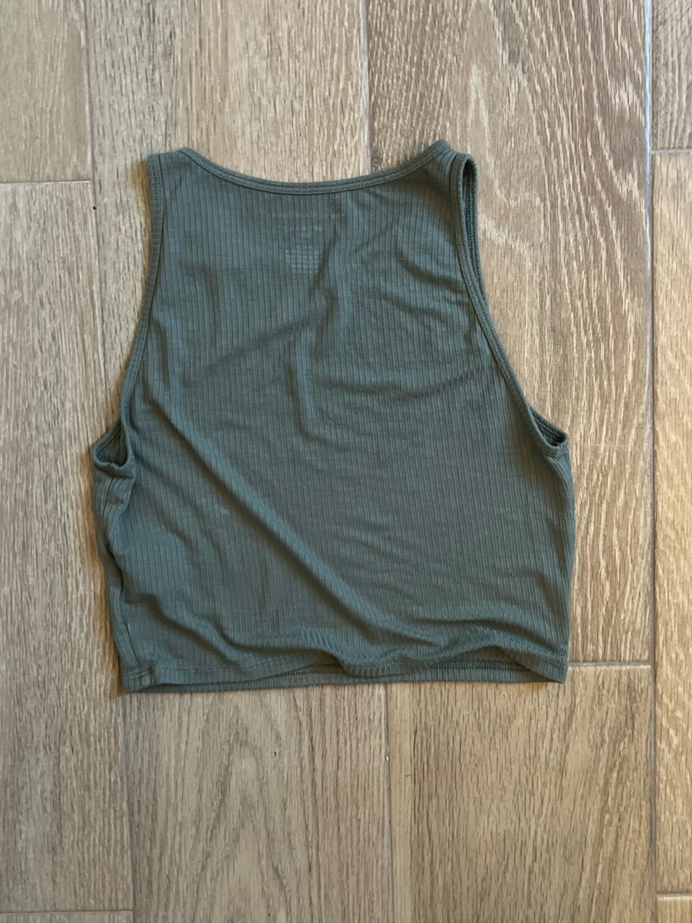American Eagle Outfitters Ribbed Tank Tops - White, Burgundy, Olive - Picture 5 of 7